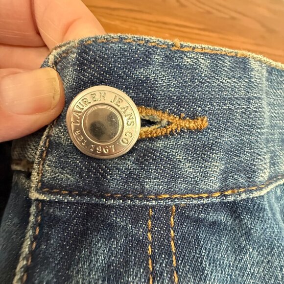 Vintage, Green Label Lauren Jeans Co., wide leg jeans, Size 12 - Picture 2 of 7